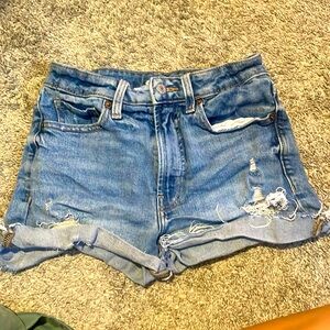 old navy og short high rise jean shorts